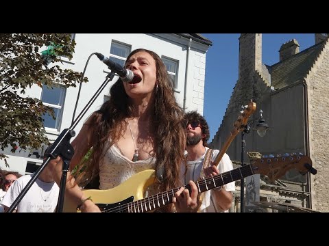 FRANK, 'Bullfrog blues', Street gig, Rory Gallagher Festival, Ballyshannon 01.06.2024