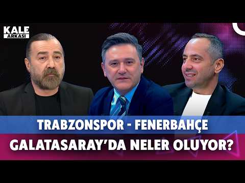 Trabzonspor Fenerbahçe | Fenerbahçe Çağrı Balta | Galatasaray Eyüpspor | Nuri Şahin vs Sergen Yalçın