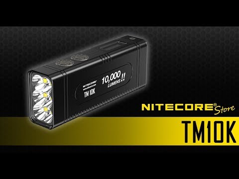 NITECORE TM10K Tiny Monster 10000 Lumen Burst USB-C Rechargeable Flashlight