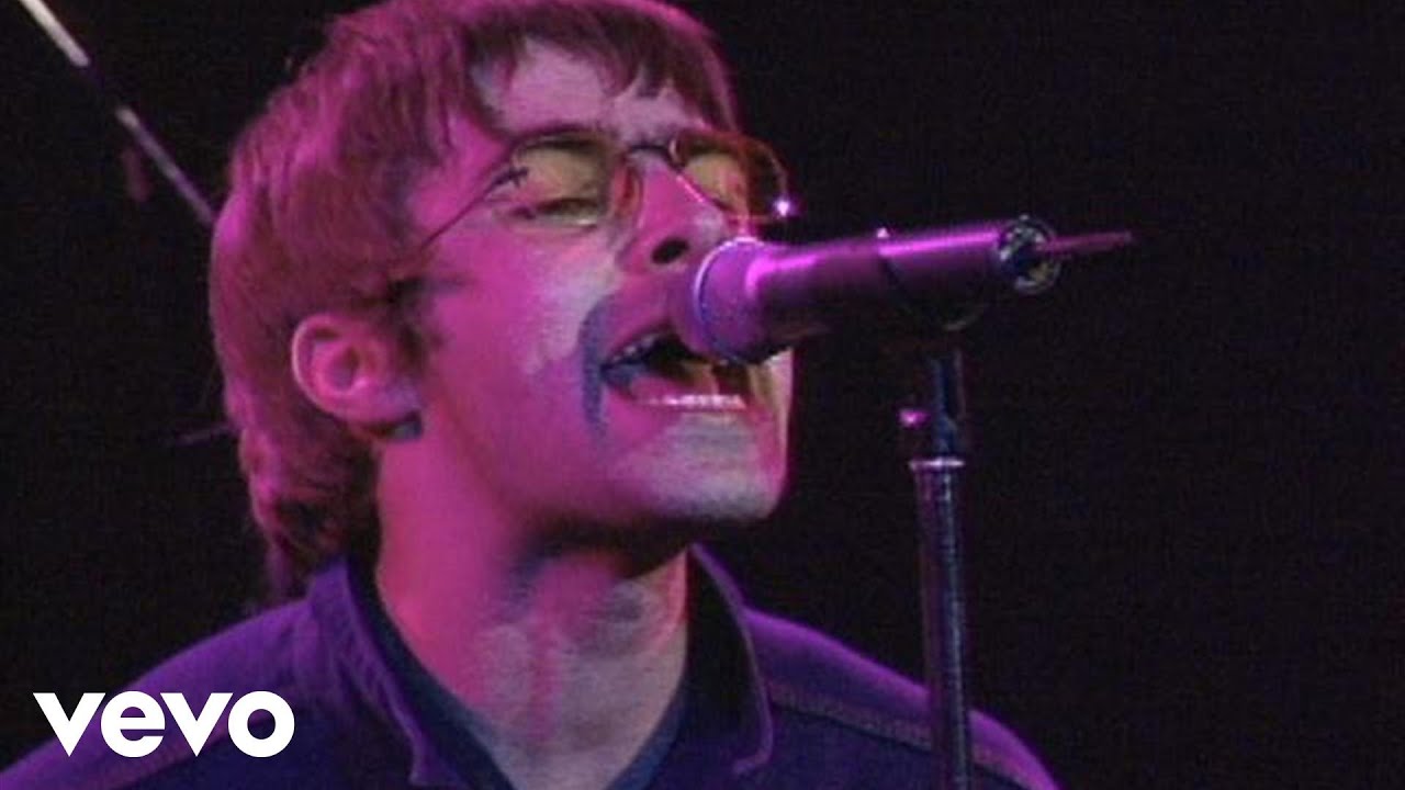 Oasis - Live Forever (Live) - YouTube