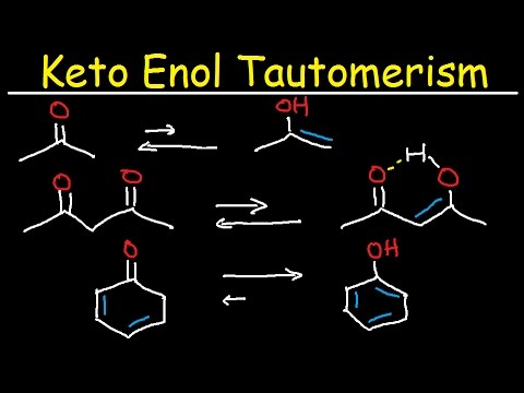 Keto Enol Tautomerism - Acidic & Basic Conditions
