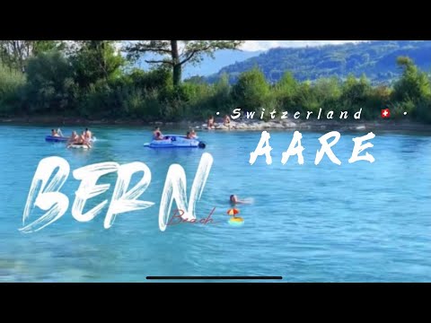 River Aare / Beach in Bern / Muri bei Bern 🇨🇭Switzerland / Weekend 2021