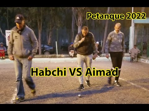 El Manqari VS AImad 1/4 de finale Petanque 2022