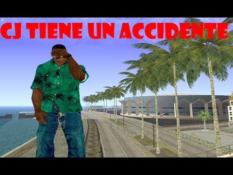 GTA San Andreas Talking - CJ has an Accident