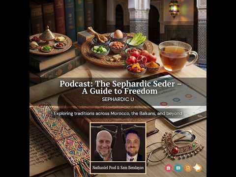 Podcast: The Sephardic Seder – A Guide to Freedom | Sephardic U Presents