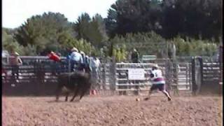 preview picture of video 'Junior Bullriding, Kids Youth Rodeo, Little Britches Rodeo Dallas Wi, HHH Enterprises 2009'