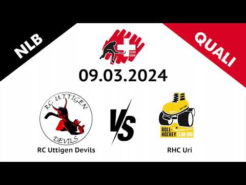 Highlights: Rollhockey NLB, Qualifikation: RC Uttigen Devils vs. RHC Uri