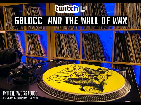 6Blocc live on TwitchTV - Stateside Jungle and DNB vinyl classics