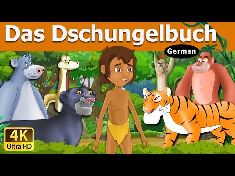 Das Dschungelbuch | Jungle Book in German  | @GermanFairyTales