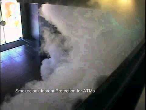 Armed Bank & ATM Break In HQ 2009   Smoke Cloak SmokeShield Australia