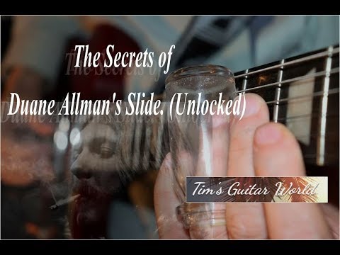 (The Secrets of Duane Allman's Slide Unlocked) (2020) #DuaneAllman, #AllmanBrothers,
