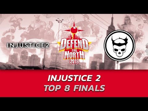 Injustice 2 ▷ Top 8 Finals ft. Grr, Sooneo, Coach Steve ▷ Defend the North 2018 (TIMESTAMP)