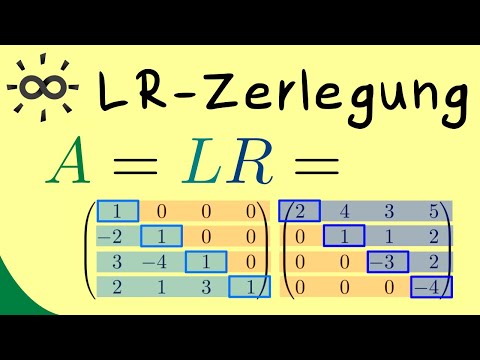 LR Zerlegung Beispielrechnung