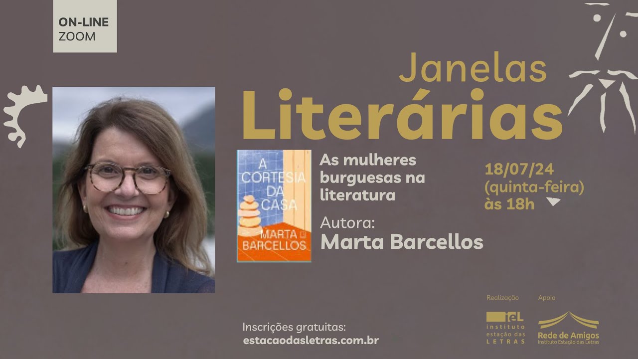 Janelas Literárias - Julho 2024 - Marta Barcellos