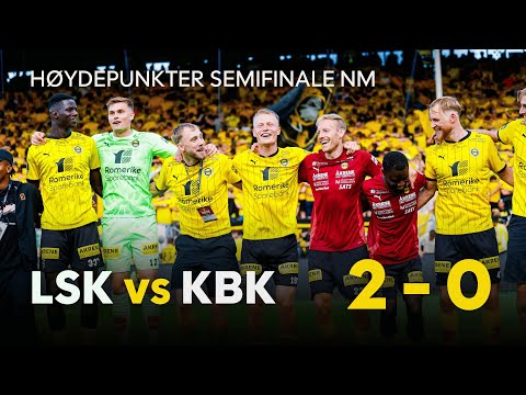 Semifinale NM: LSK - KBK 2-0 | Se høydepunkter