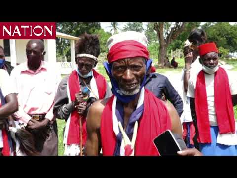 Kaya elders conduct 'special prayers' against road accidents 