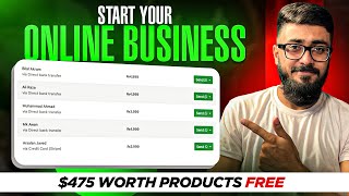 Get $475 WORTH Digital Products For FREE | Start Your Online Digital Products Business in 2024