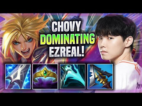 CHOVY DOMINATING WITH EZREAL! - GEN Chovy Plays Ezreal ADC vs Kalista! | Season 2022