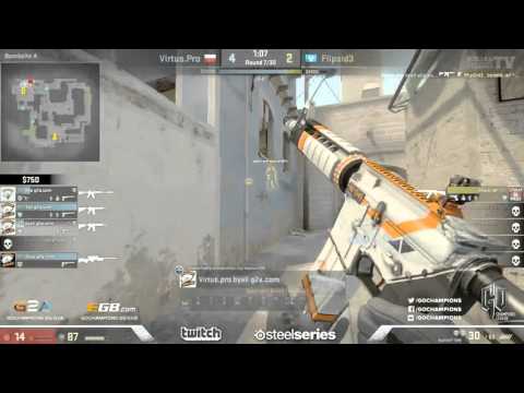 GOCL S2: Virtus.pro vs FlipSid3 @ de_mirage [EN]
