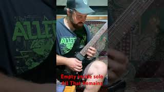 Empty inside solo cover by all that remains