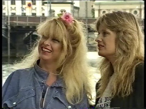 Intervju med Sanne Salomonsen & Anne Linnet (Riddarholmen, 1988-06-20)