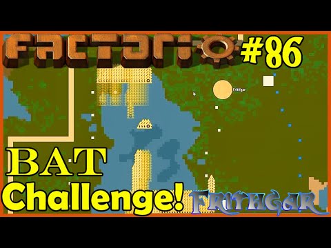 Factorio BAT Challenge #86: Landfill With Robots!