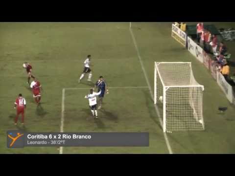 Gols - Coritiba 6 x 2 Rio Branco - 02/04/2011
