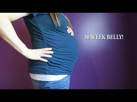 30 WEEK BUMPDATE- Glucose Test and Shortness of Breath Video