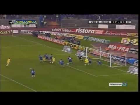 Serie A 2001-2002, day 11 Verona - Chievo 3-2 (Eriberto, Corini, Oddo, Lanna o.g., Camoranesi)