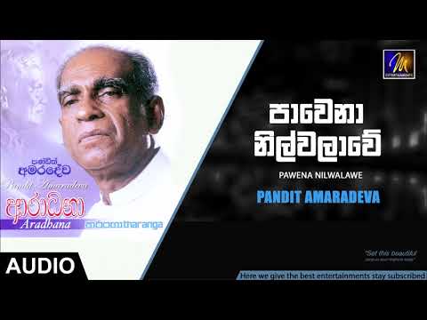 Pawena Nilwalawe - Pandit Amaradeva | Official Audio | MEntertainments