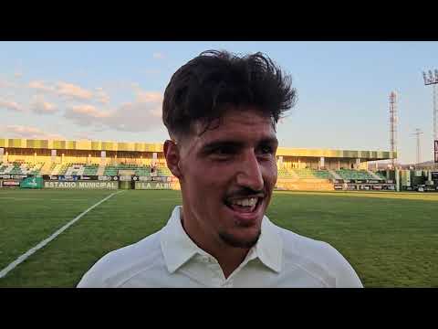 Declaraciones de Seijo tras el partido