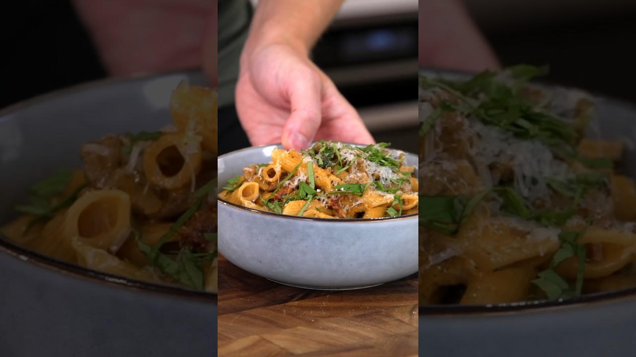 Creamy Tuscan Pasta by Chef Jack Ovens β recipe photo