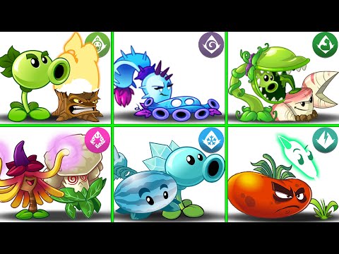 Random 6 Best Pair Plants - Who Will Win? - PvZ 2 Team Plant Vs Team Plant