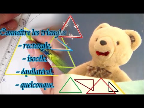 comment construire un triangle isocèle en a