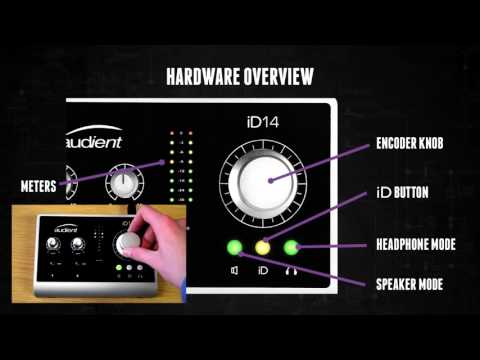 Audient iD14 - High Performance USB Audio interface, Hardware a instalace (1-2)
