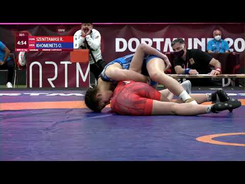 GOLD WW - 55 kg: R. SZENTTAMASI (HUN) v. O. KHOMENETS (UKR)