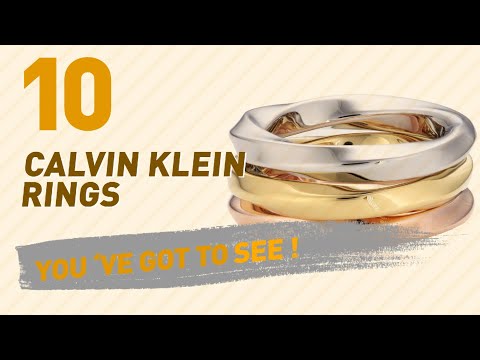 Calvin Klein Rings Top 10 Collection // UK New & Popular 2017
