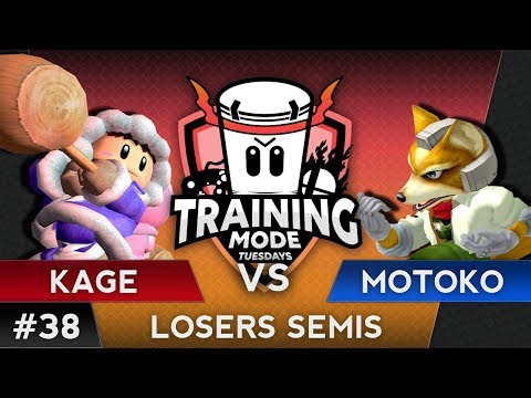 TMT 38 - Motoko (Falco) VS Kage (Icies) - SSBM Losers Semis - Smash Melee