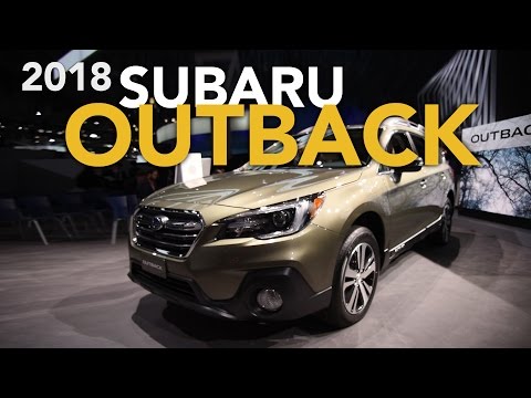2018 Subaru Outback and 2018 Subaru Ascent Concept First Look - 2017 New York Auto Show