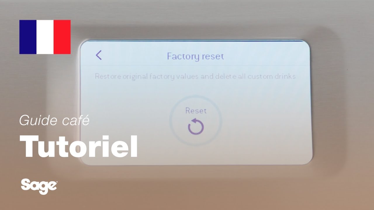 Comment effectuer une réinitialisation d'usine