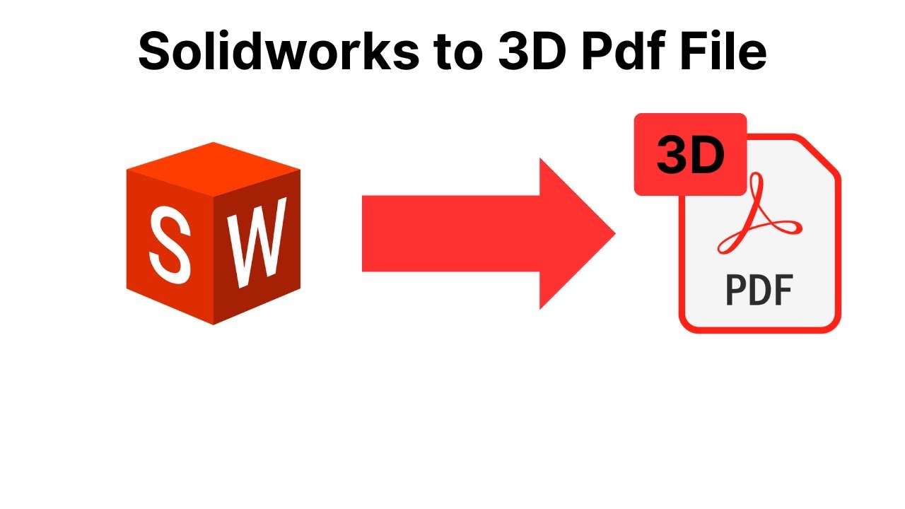 Solidworks ke file pdf 3D