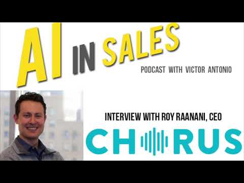 AI in Sales with Roy Raanani, CEO of Chorus.a logo