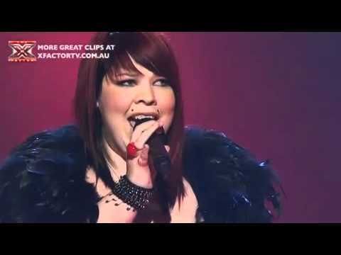 The X Factor Australia - Live Show 1 - Sally Chatfield: Red
