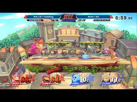 RCJL #12 - Doubles Round Robin - Brail_L2K + CandyKong vs Burner + Nor