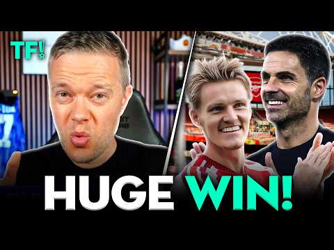 ARSENAL BEAT CHELSEA 2-1!