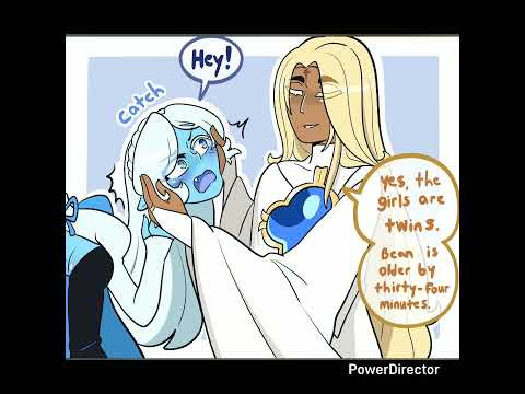 shadow milk x pure vanilla (comic made by baizhusbubu on Tumblr)