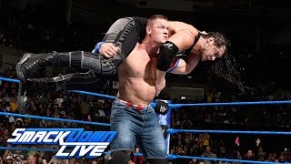 John Cena vs. Baron Corbin: SmackDown LIVE, Jan. 10, 2017