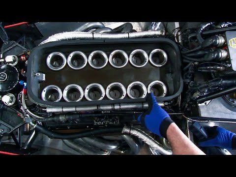 1989 Ferrari 640 F1 | V12 engine warm-up & flybys | Hockenheim Demo 2023