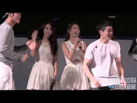 140820 Nine Muses Kyungri - Talk 1 @ Taereung D-30 17th Asian Games