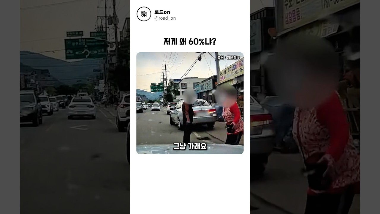 너무나 억울했던 블박차주 #블랙박스